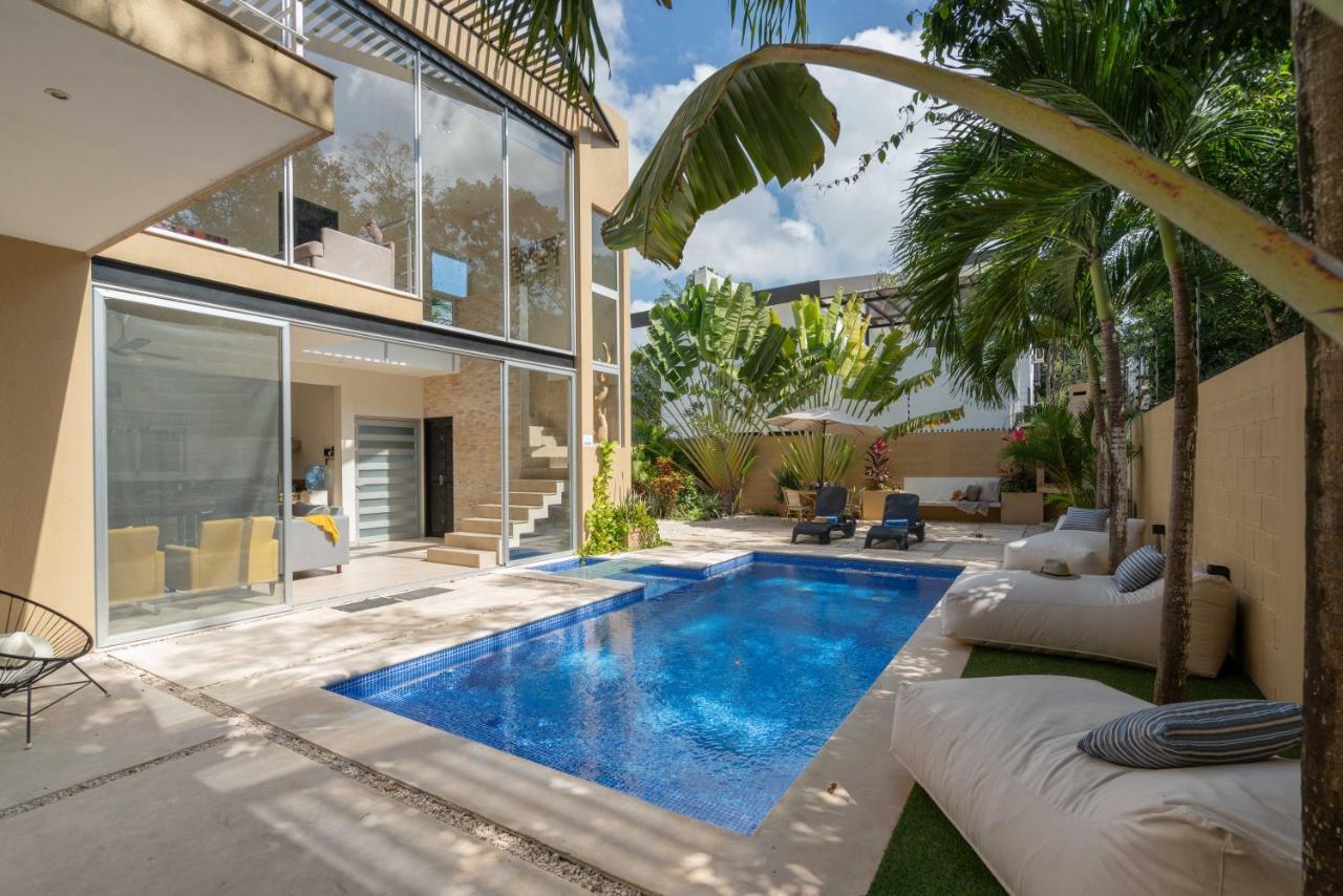 Tulum Private Modern Villa-Pool Beds-Ac-Internet-Parking-Grill Екстериор снимка