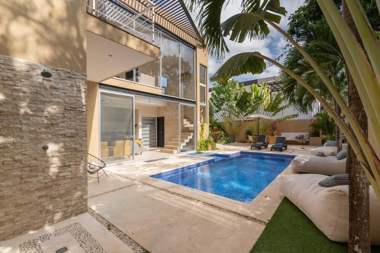 Tulum Private Modern Villa-Pool Beds-Ac-Internet-Parking-Grill Екстериор снимка