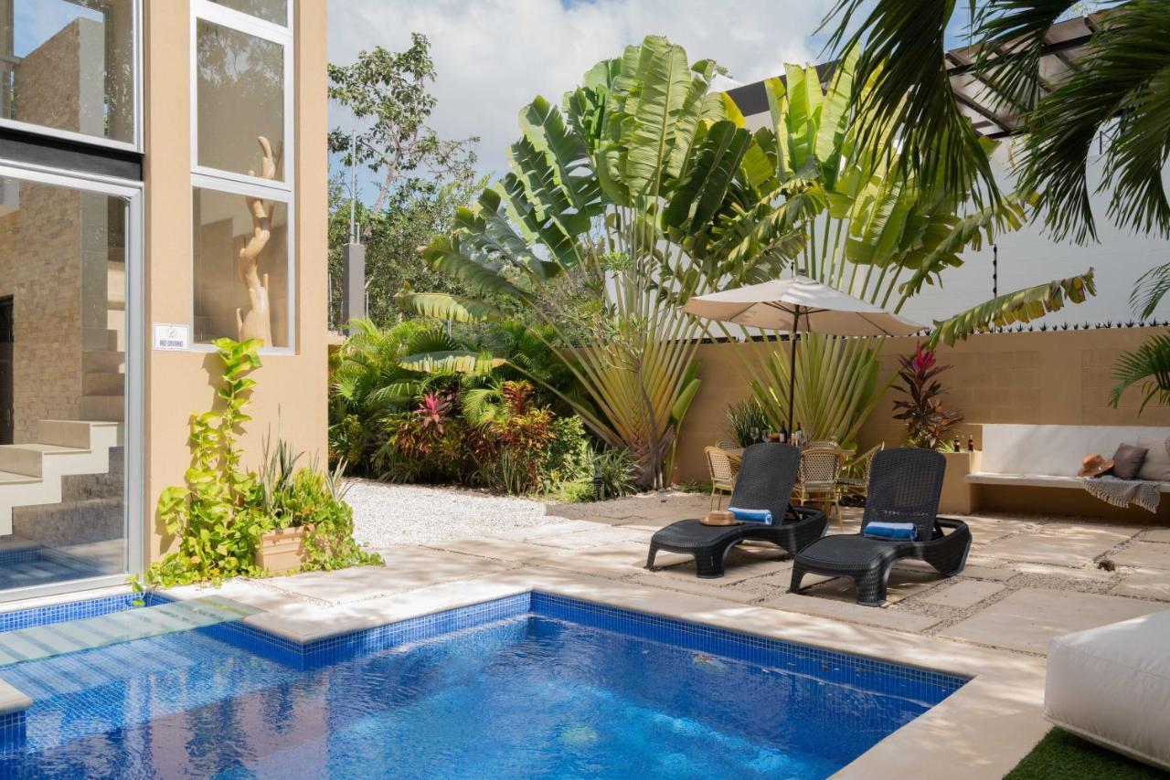 Tulum Private Modern Villa-Pool Beds-Ac-Internet-Parking-Grill Екстериор снимка