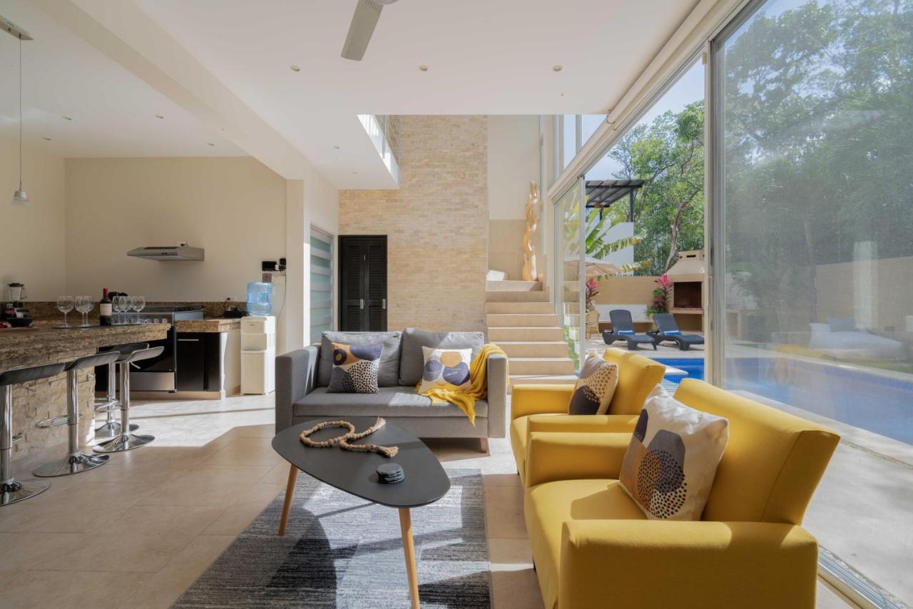 Tulum Private Modern Villa-Pool Beds-Ac-Internet-Parking-Grill Екстериор снимка