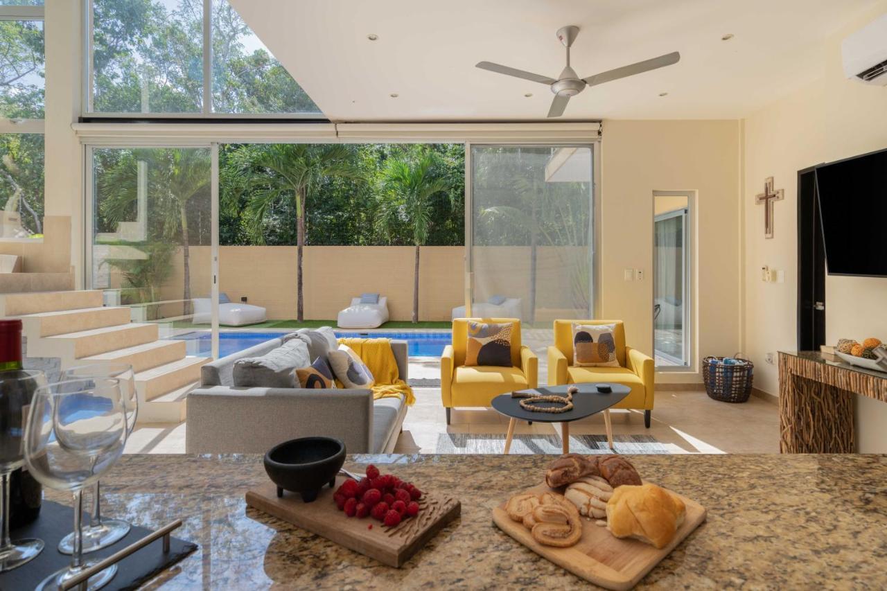 Tulum Private Modern Villa-Pool Beds-Ac-Internet-Parking-Grill Екстериор снимка