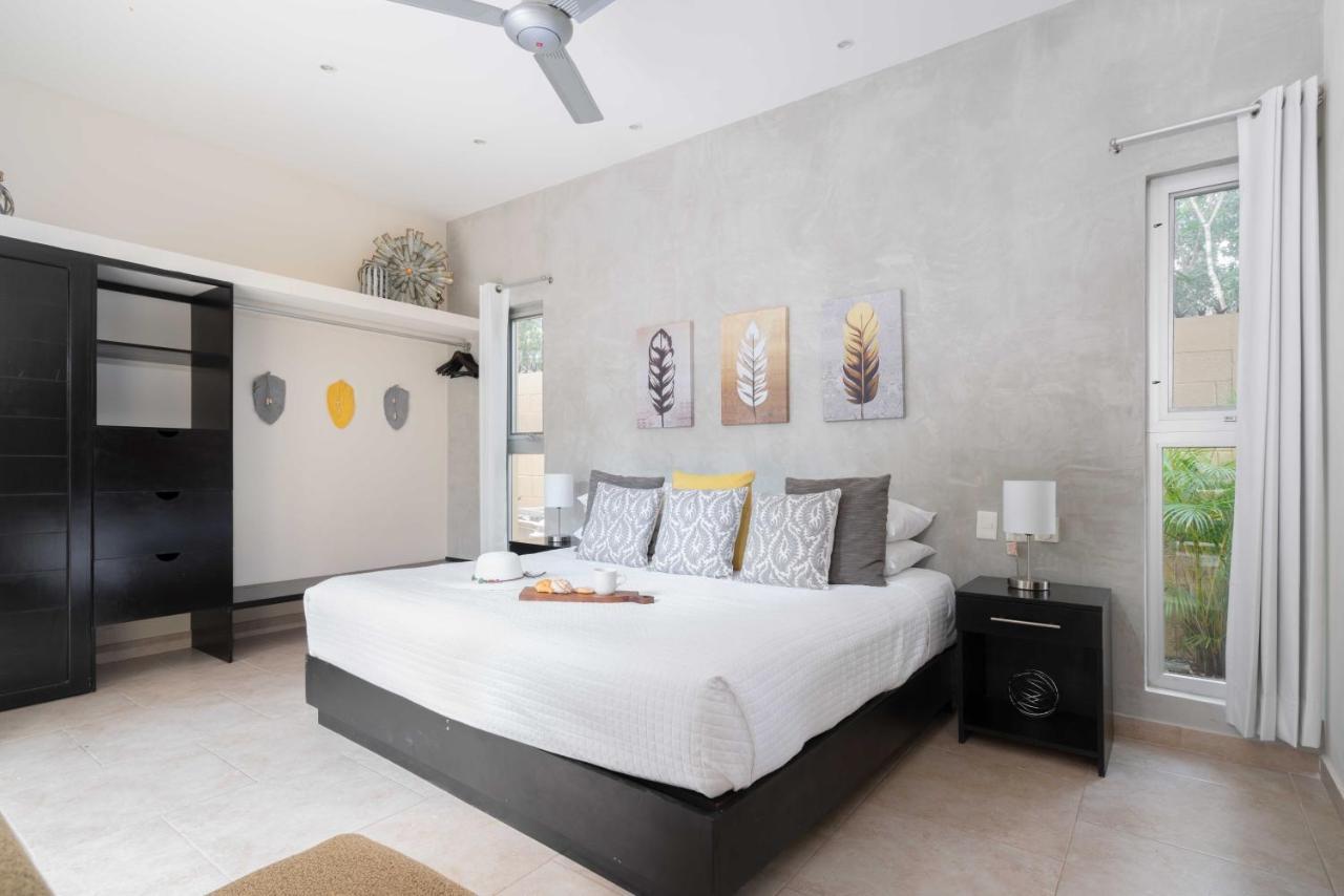 Tulum Private Modern Villa-Pool Beds-Ac-Internet-Parking-Grill Екстериор снимка