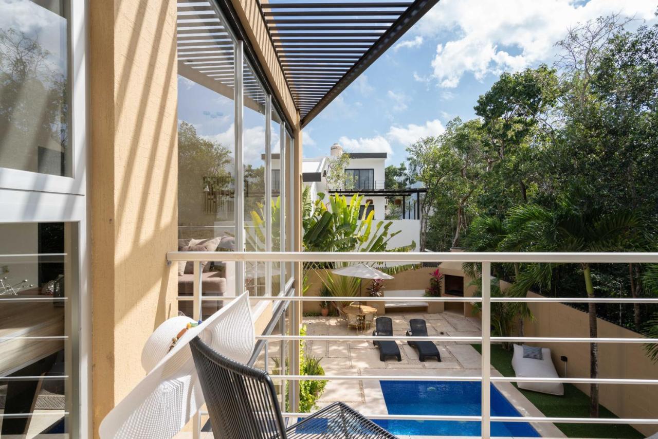 Tulum Private Modern Villa-Pool Beds-Ac-Internet-Parking-Grill Екстериор снимка